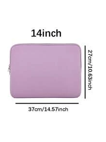 1 pieza Funda de laptop minimalista y elegante, cabe computadoras portátiles de 11"/13"/14"/15", tabletas