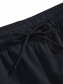 Men's Casual Cargo Shorts, Lightweight Loose Fit Workout Sports Pants, Straight LegBermuda Shorts For Summer