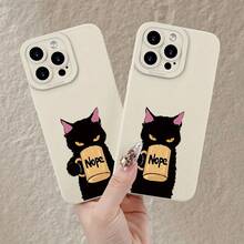 Lindo regalo de gato pequeño para hombres y mujeres, funda protectora de teléfono personalizada, elegante y sencilla, con protección contra golpes y caídas, suciedad y durabilidad, adecuada para  17/17 Pro/17 Pro Max/17 Air/ 16/16 Pro/16 Pro Max/16 Plus/ 15/15 Pro Max/15 Pro/15 Plus/ 14/14 Pro/14 Plus/14 Pro Max/ 13/13 Pro/13 Pro Max/12/12 Pro/12 Pro Max/11/11 Pro/11 Pro Max/XR/X/XS/XS Max. Es el regalo de cumpleaños perfecto para novias, novios, esposos, esposas, amigos o para uno mismo, innovador y a la moda, adecuado tanto para hombres como para mujeres.Interesantes y únicas fundas de teléfono multicolor populares en negro y blanco - Blanco 1391 - Ver 9