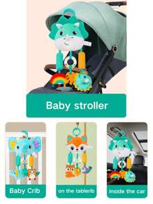 Baby Plush Toys, Stroller Toys With Sensory Details, Car Seat Toys, Crib Rattle Toys, Teethers, Squeaks, Sensory Toys For Newborns, Best Gifts, Many Styles To Choose From