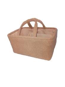1 Pc Storage Basket Household Snack Storage Box Desktop Basket Storage Basket Sundries Toy Teddy Plush Storage Basket