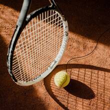 1 pieza Socio de entrenamiento de tenis portátil con cuerda elástica, adecuado para práctica individual por entusiastas del tenis - Verde - Ver 8
