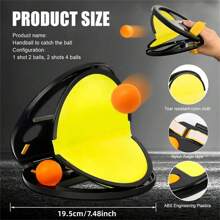 Outdoor Game Set, Outdoor Game Set, Throwing And Catching Game Set, Outdoor Sports Racket, Palm Ball, Suitable For Training Coordination, Birthday Parties And Family Gatherings, Durable ABS Plastic, With Anti-Tear Nylon Cloth