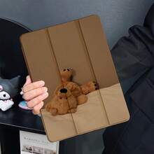 A Leather+TPU Material Tablet Protective Case, Soft Anti-Fall Protection,Ultra-Thin/Smart Stand/Auto-Wake,Can Be Paired With Tempered Glass Screen Protectors Of The Same Model- Compatible With 10.9/10.2/Air 5th Gen/Pro 11/10th/9.7, Air 2/Air, IPad (7th/8th Gen), Air 4/5, Pro 11 2022-Compatible With Galaxy Tab S9 FE/S8 Plus/S7/S10 - - Multicolor - View 1