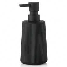 [Phthalate-Free] Soap Dispenser Phthalate-Free Plastic Ergonomic Pump Handle, Ribbed Texture Bathroom & Kitchen Use Modern Bathroom Accessories
