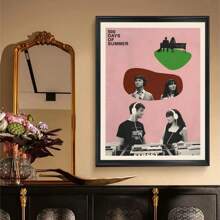 1PC Posters Home Room Bar Cafe Decor Art Wall Painting Picture Optional Frame