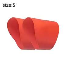 1 双男女款足球防滑硅胶护踝袜、运动护腿套