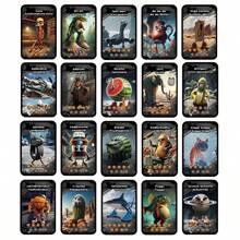 20/40 pezzi Carte da gioco collezionabili, Carte power battle, Carte per giochi da tavolo da festa
