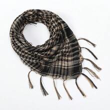 1pc Men's Tactical Desert Military Scarf, Arab Keffiyeh Scarf With Tassel Fringe - Tactical Scarf - View 11