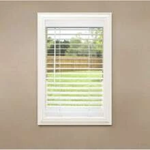 White Cordless Room Darkening 2 In.Faux Wood Window Blind 69.5in.W X 48in.L - 1 - View 10