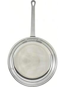 Winco Commercial-Grade Aluminium Fry Pan/Skillet' Mirror Finish' 7"