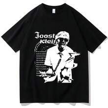 Joost Klein T-Shirt Joost Klein Merch Gift For Fan Unisex - 黑色 - 查看 2