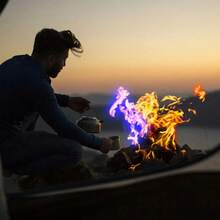 Fire Color Changing Packets Fire Pit, Perfect Magic Flame Color Changing Pack For Camping, Bonfire, Fire Pits & Outdoor Fireplaces, Campfire Accessories For Creating Surprise And Ambiance - Multicolor - View 6