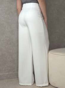 Women's Tailored Pantaloons For Work And Social Work