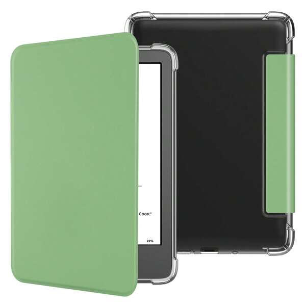 Slim Case For 6" Kindle (11th Generation-2024/2022 Release), Ultra Clear Soft Flexible Transparent TPU Back Cover Light Shell With Auto Wake/Sleep For Kindle 2024/2022 11th Gen.