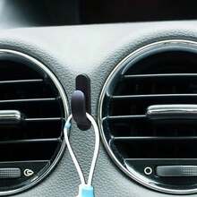 4pcs Black Self-Adhesive Car Hooks - Convenient Car Interior Bag & Organizer Hooks - Black - View 5