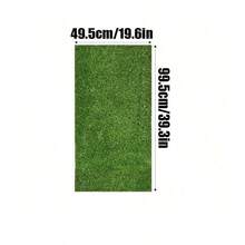 Artificial Grass Turf Lawn-5 Feet X 8 Feet, 0.4" Indoor Outdoor Rug Synthetic Grass Mat Fake Grass