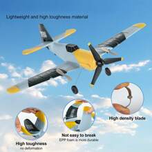 Aeronave con forma de águila controlada por control remoto de 2.4 Ghz, avión de 3 canales con modo de control remoto terrestre y aéreo, juguete de avión de combate apto para que niños y principiantes jueguen en interiores y exteriores, regalo de Navidad y cumpleaños