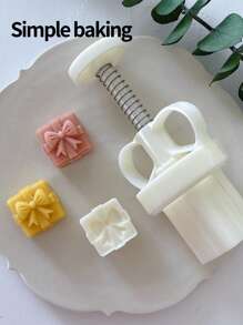 قالب طعام وحلويات بنمط الحب والهدايا قطعة واحدة، طقم هدايا عيد الميلاد للخبز، لوازم بنتو، قوالب بسكويت DIY يدوية، كعك، بسكويت، قوالب بسكويت مناسبة للأعياد كقوالب كعك القمر وخبز الفول السوداني، أدوات المطبخ، قوالب بسكويت السكر، أدوات بسكويت الحلوى، قوالب الحلويات، ديكورات عيد الميلاد