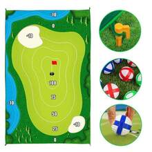 Casual Golf Game Set, Halloween Golf Batting Sticky Ball Mat For Home Golf Batting Practice, Mini Golf Course Casual Golf Game Set, Golf Accessories 2024, Golf Equipment, Valentine's Day Gift - Green - View 10