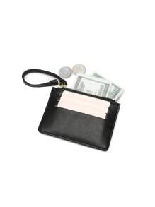 Stylish Exquisite Soft Lychee Buckle Short Multi-Function Large Capacity Wallet Multi-Function Zipper Portable Student Card Clip Coin Purse Cute Fit Suitable Young Student Gift Women Purse For Women Wallet Mini Wallet Purse Wallet Wristlet Wallet