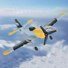 Aeronave con forma de águila controlada por control remoto de 2.4 Ghz, avión de 3 canales con modo de control remoto terrestre y aéreo, juguete de avión de combate apto para que niños y principiantes jueguen en interiores y exteriores, regalo de Navidad y cumpleaños
