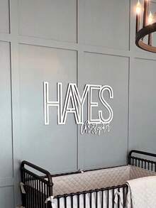 Logo Teks Cermin Akrilik Kustom, Desain Cermin yang Dipersonalisasi, Dekorasi untuk Ulang Tahun, Pernikahan dan Pesta, Dekorasi Teks yang Dipasang di Dinding, Kilap Cermin, Ornamen Gantung Dekoratif Kustom, Hadiah yang Dipersonalisasi - MultiWarna - View 3