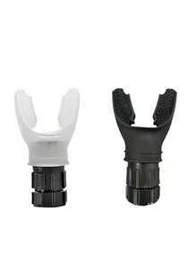 1 szt. Trener oddechu z oporem pojemności płuc, przenośne urządzenie do treningu mięśni oddechowych, regulowane – wielokolorowe, niezbędne na plaży, akcesoria plażowe, pływak do basenu