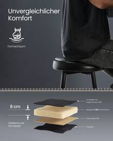 Kitchen Chairs - Tintenschwarz - View 6
