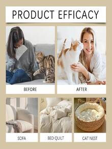 Coconut Pet Deodorizing Spray - Indoor Fresh Environment Spray For Cats And Dogs To Clean Odors - White - View 7