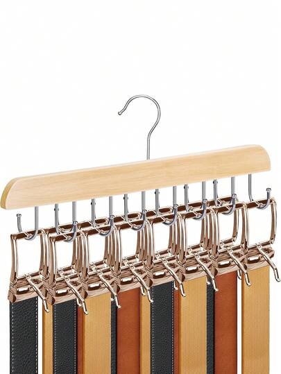 Belt Rack For Closet Organization And Space Saving Hangers To Maximize Dorm And Apartment Wardrobe Storage, Multi-Functional Accessory Organizer For Small Closets, Durable Wall-Mounted Belt Holder And Hanging Rail For Tidy Wardrobe, Easy Access Belt Storage Solution For Home And Living Spaces, Compatible With Various Closet Styles, Easy To Install With No Drilling, Sturdy Compact Design, Lightweight Yet Durable, Adjustable Belt Support, Keeps Belts Neatly Organized And Accessible, Ideal For Dorm Rooms And Small Apartments