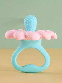 1pc Dog Chew Toys, Flower Shaped Dog Chew Toys Teeth Cleaning, Rubber Toothbrush Stick Chew Toys For Training And Entertainment(Suitable For Small Dogs) - Multicolor - View 11