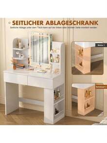 OYAJIA Vanities & Vanity Benches - 白色 - 查看 2