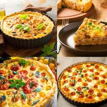 1 Peça/3 Peças/4 Peças, Assadeira de Pizza Anti-aderente, Forma de Bolo, Assadeira de Bolo de Pizza e Sobremesa, com Bottom Removível, Forma Redonda para Torta de Crisântemo, Assadeira de Merengue de Aço Carbono Reutilizável, Forma de Cozimento de Aço Carbono Durável para Forno