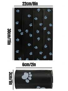3/5 Rolls Of Pet Poop Bags 10 Rolls Of 150 Garbage Bags Plastic Garbage Bags Poop Bag Replacement Dog Poop Bag/Cleaning Bag