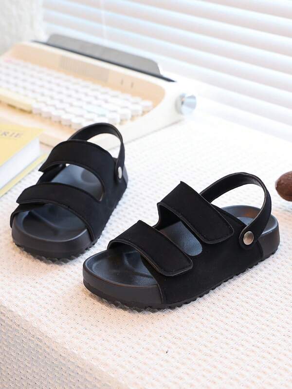 1 par de sandalias y toboganes deportivos de moda para niños/Girls, sandalias casuales unisex para exteriores, verano