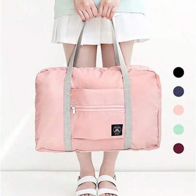 2 piezas/1 pieza Bolsa de equipaje de gran capacidad, bolsa de almacenamiento, organizador de ropa, bolso de mano, maleta de viaje, bolsa de viaje de negocios, bolsa de almacenamiento para exteriores
