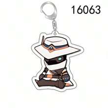 2D Anime Character Model Anime Party Gifts Original Acrylic Key Chain Valorant BRIMSTONE CHAMBER FADE JETT Cute Y2K Cartoon Pendant, Suitable For Shoulder Bags And Backpacks And Keys, The Perfect Gift For Fans, Cosplay Party Decoration Pendants Car Pendants Creative Anime Derivatives, Japanese Comic Pendants, Senior Anime Fans Collections, Otaku Series Gifts , Cheap Holiday Gifts