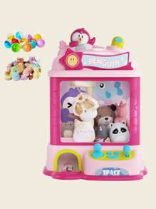 Hasbro Giocattolo di una macchina con artiglio rosa a forma di pinguino alta 33cm per bambini - Gioco da sala giochi carino con musica e timer - Regalo perfetto per compleanni o vacanze