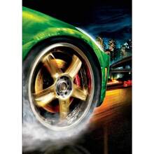 1 PIEZA Poster de pintura en lienzo de Necesidad de Velocidad, auto de rally de famosa en el mundo, arte vintage para decoración de salas de estar, dormitorios, comedores, con marco opcional, pósteres modernos, arte de pared, pinturas en lienzo - Multicolor - Ver 40