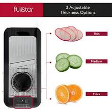 All-In-1 Vegetable Chopper And Mandoline Slicer For Kitchen - Cheese Grater, French Fry Cutter, Cheese Slicer - Bonus Handheld Spiralizer Included (6 In 1, Stainless Steel) - Black - View 5