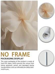 3Pcs/Set, Optional Frame, High Quality Print Painting, Modern Style, Flower Theme, White Flowers, Vase Arrangement, Simple Style, Wall Art Poster, Home Decoration, Decorative Painting, Suitable For Living Room, Sofa, Bed, Hallway, Bedroom, Bathroom, Office, Perfect Art Gift