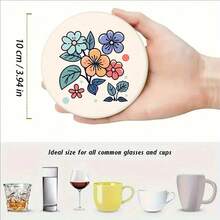 1/6/12 bucăți, suporturi mici englezești cu flori, 1 bucată din orice stil sau set de 6 piese, set de 12 piese, pentru a satisface diversele nevoi, potrivite pentru sufragerii, camere de zi, bucătării, dormitoare și, de asemenea, potrivite ca și cadouri pentru alții.