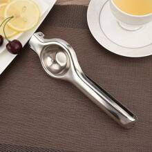 1pc Thick Non-Magnetic Stainless Steel Manual Juice Squeezer/Home Lemon Fruit Press/Kitchen Tool