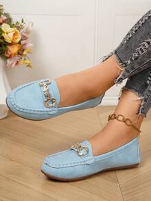 2025 Autumn/Winter Women's Moccasin Flat Shoes, Casual Shoes, Tassel Decor, Versatile Soft Bottom Loafers, Elegant & Fashionable, Lightweight & Comfortable, Non-Fatiguing