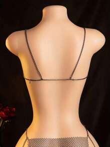Sexy Lingerie, Sexy Lingerie, Sparkling Diamond Dresses, Bed Passion Robes, Women's Seduction Dresses