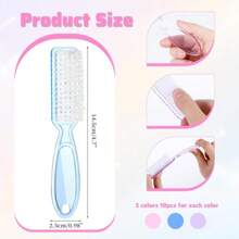 30 PCS Nail Scrubber Brush Handle Grip Nail Brushes For Cleaning Fingernails Toenails Finger Nail Brush Set For Cuticle Manicure Pedicure Women Men Home Salon