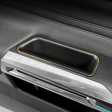 Mustang S650 2024 2025 2PCS Door Armrest Storage Box Handle Pocket - Black - View 6