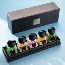 Set Caja Regalo Perfume Mujer 5 Piezas Perfumes Set Mujer Caja Regalo 5 Fragancias Variedad Aromas Alta Perfumería Regalo Elegante Versátil 150 ml - Fresco - Ver 5