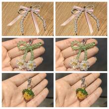 6 件鞋靴配件，运动鞋和靴子蝴蝶串珠饰物，DIY 多用途装饰点缀，非常适合圣诞节、毕业典礼和节日场合，节日鞋装饰 | 节日设计 | 花卉鞋装饰，鞋配件